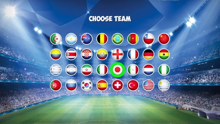 WORLD UP SHOOTOUT SOCCER 3D for TV screenshot