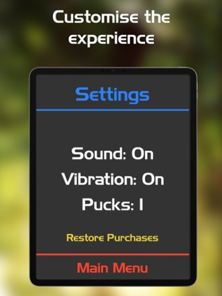 Air Hockey Machine Arcade Game screenshot