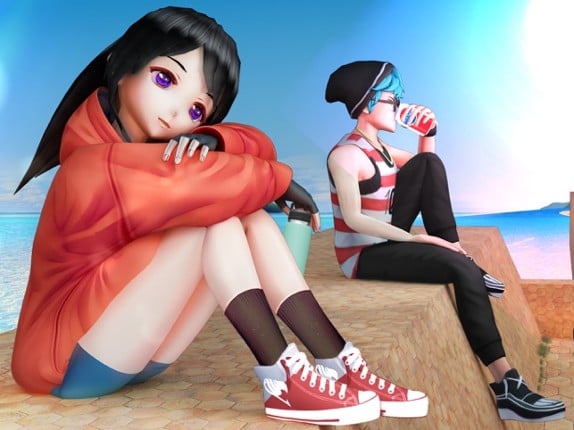 Anime Girl Love Life Simulator screenshot