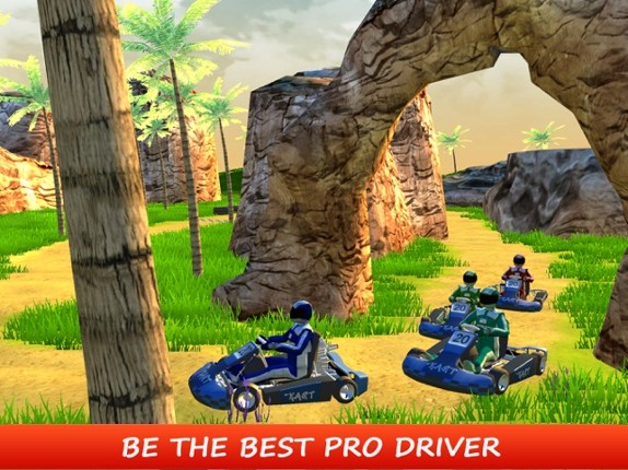 Beach Kart Stunt Rider &amp; Buggy Racers Sim Pro screenshot