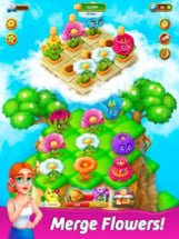 Blooming Flowers: Merge Game Image