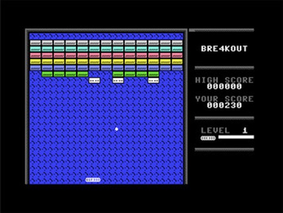 Bre4Kout (Commodore 64) Image