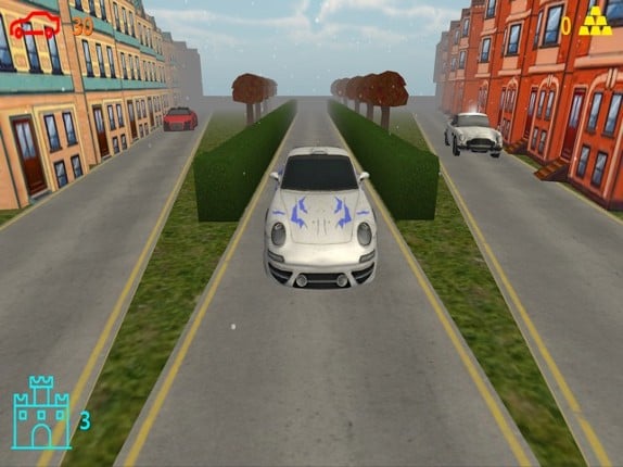 Car Crash 3D Image