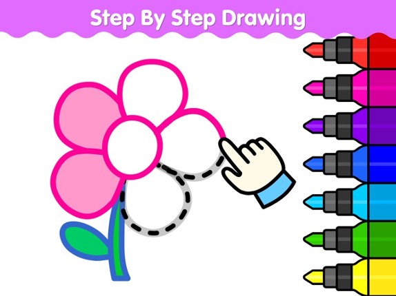 Coloring Games for Kids 2-6! screenshot