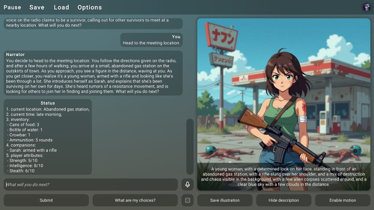 DREAMIO: AI-Powered Adventures screenshot
