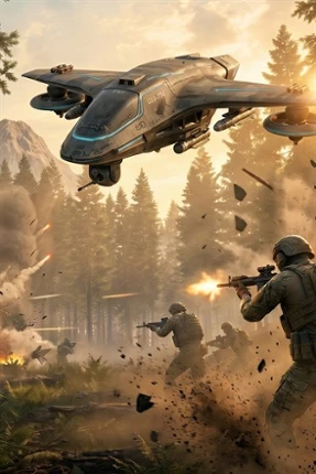 Drones Attack Image
