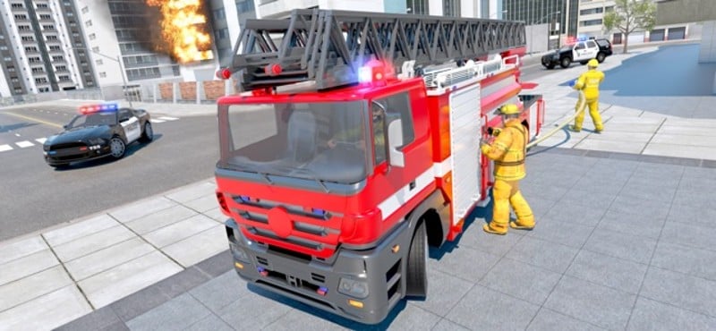 Fire Truck Game 911 Emergency screenshot