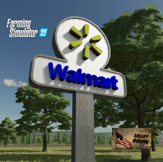 Games like FS22 Placeable Walmart Supercenter