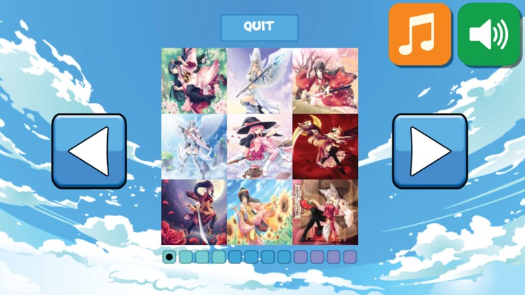 Fun Fantasy Girls Jigsaw screenshot