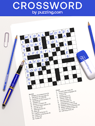 Crossword by puzzling.com screenshot