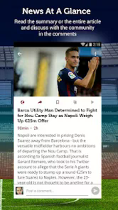 Barcelona Football News screenshot
