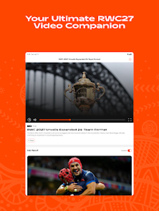 Men's Rugby World Cup 2027 screenshot