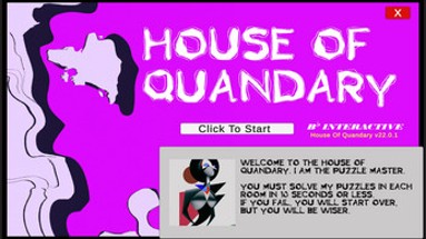 House Of Quandary (Browser Build) Image