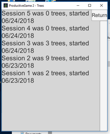 ProductiveGame 2 - Trees Image