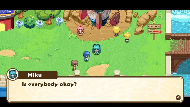 Hatsune Miku: The Planet of Wonder and Fragments of Wishes screenshot