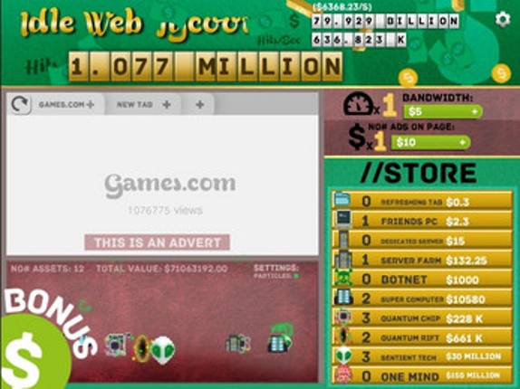IDLE Web Tycoon Image