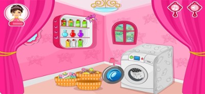 Ironing Princess Clothes Image