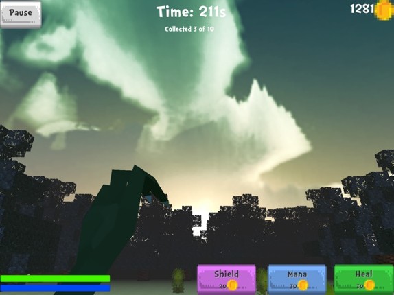 Jurassic Block Hunter - Dino Zoo Rail Shooter With Skins Uploader for Minecraft screenshot