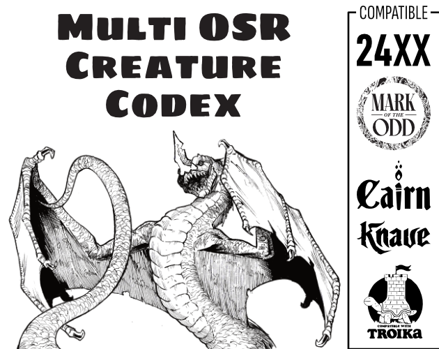 Games like Multi OSR Creature Codex