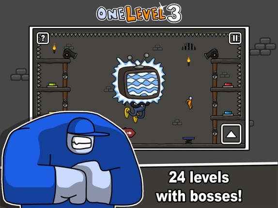 One Level 3 Stickman Jailbreak Image