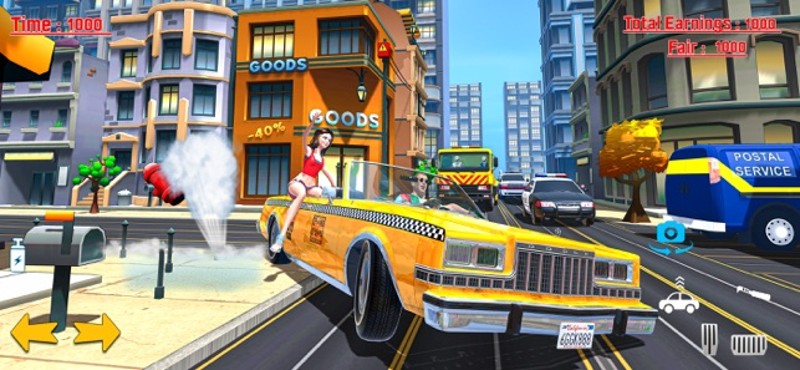 Taxi Driver Driving Simulator screenshot