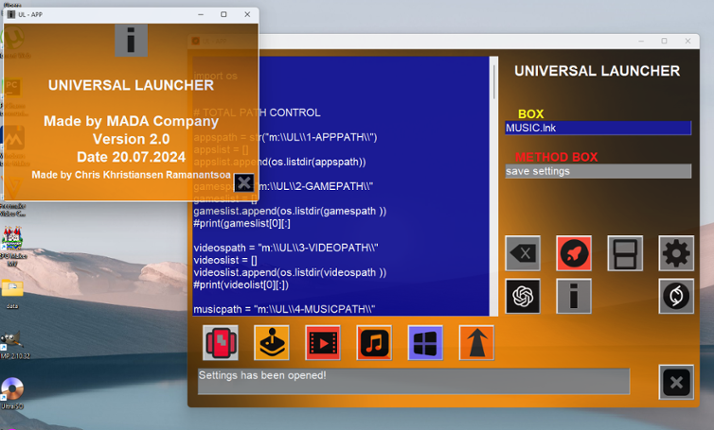 Universal Launcher Game Cover