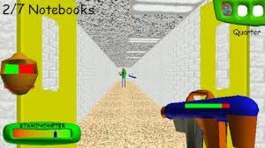 Baldi loves nerf guns REMASTERED (itch.io Port) Image