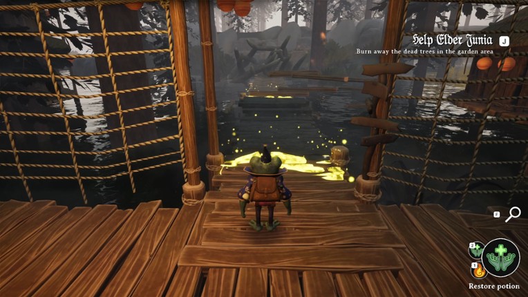 Bask: The Alchemist Frog screenshot