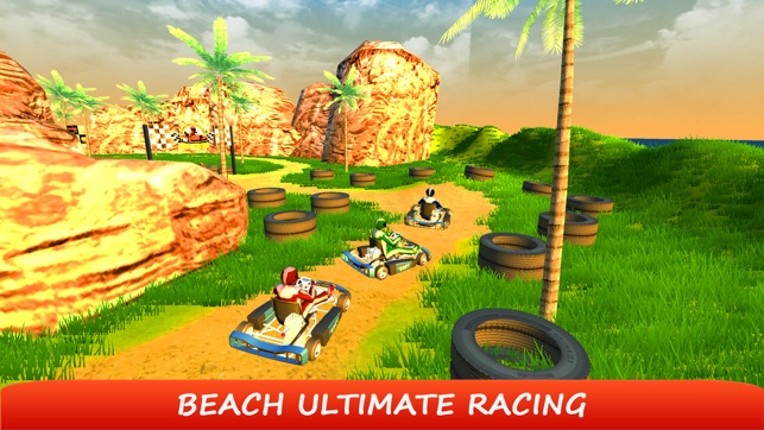 Beach Kart Stunt Rider &amp; Buggy Racers Sim Pro Image