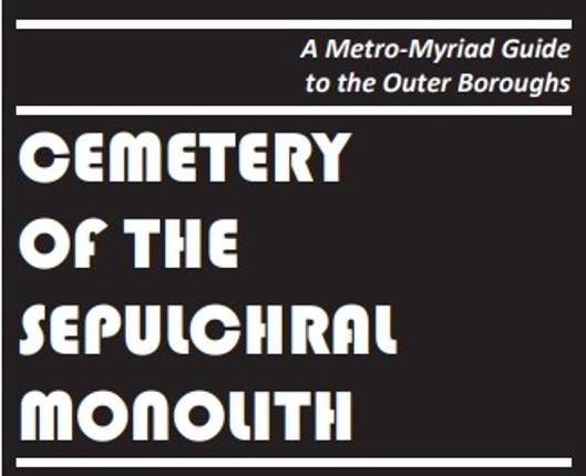 Cemetery of the Sepulchral Monolith Game Cover