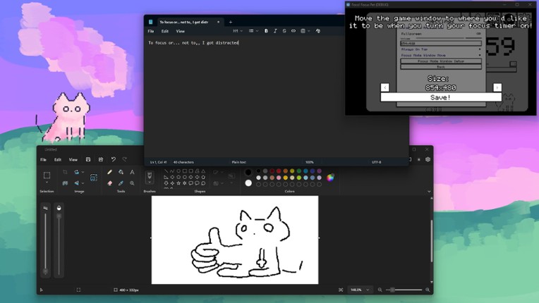 Foco! - Focus Desktop Pet screenshot