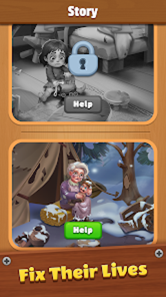 Screw Up Family: Story Puzzle screenshot