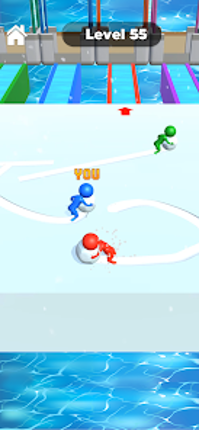 Snow Race 3D: Ice Bridge Run Image