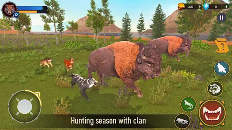 Wolf Simulator Wild RPG Games Image