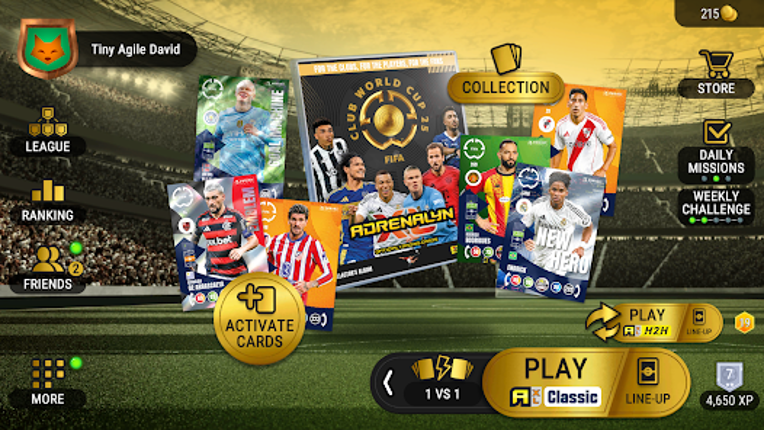 FCWC25 Panini Adrenalyn XL™ screenshot