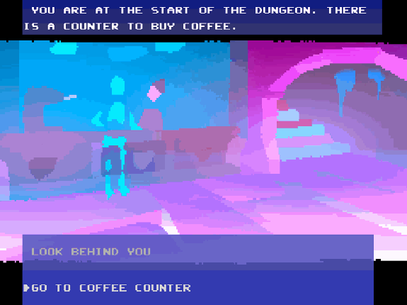 clicky clicks dungeon of hand drawn computer graphics Image