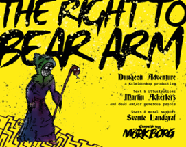 The Right to Bear Arm: A MÖRK BORG Dungeon Image