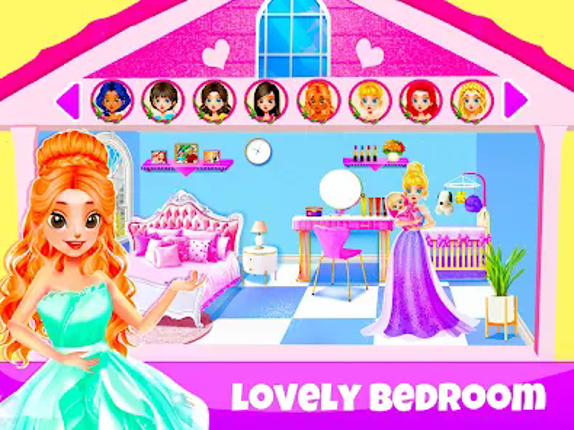 Princess Doll House Decoration screenshot