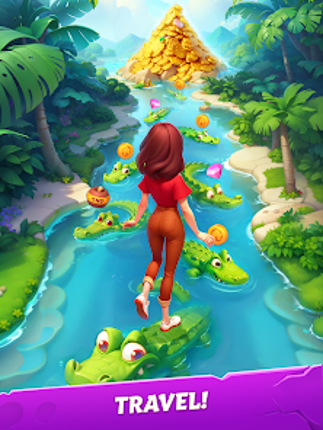 Merge Adventure: Travel Games screenshot