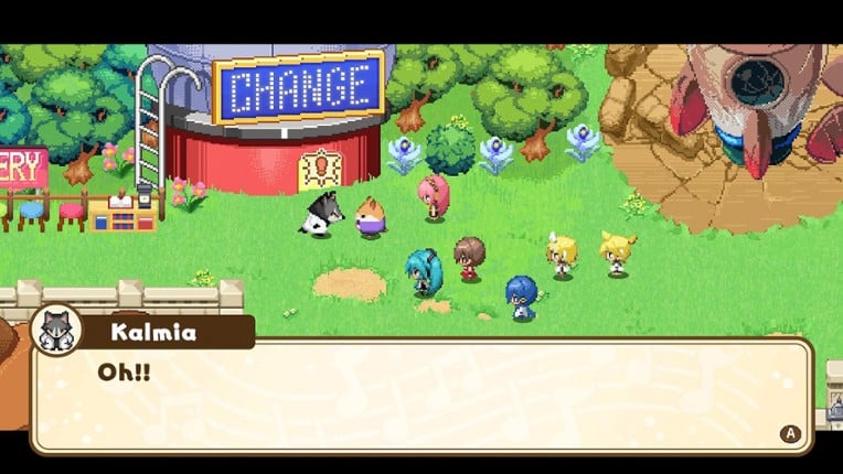 Hatsune Miku: The Planet of Wonder and Fragments of Wishes screenshot
