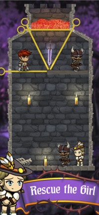 Hero Rescue: Pin Puzzle screenshot