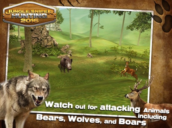 Jungle Sniper Hunting 2016 : Go On Sport Hunting this Winter screenshot
