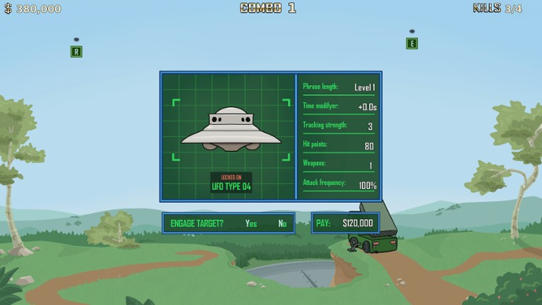 Missile Input screenshot