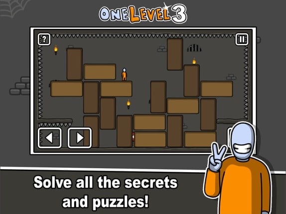 One Level 3 Stickman Jailbreak screenshot