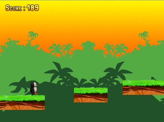 Penguin Run - The Jungle Adventure screenshot