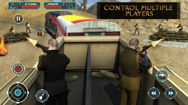 Police Train Simulator 3D Secret Agent Gun Shooter screenshot
