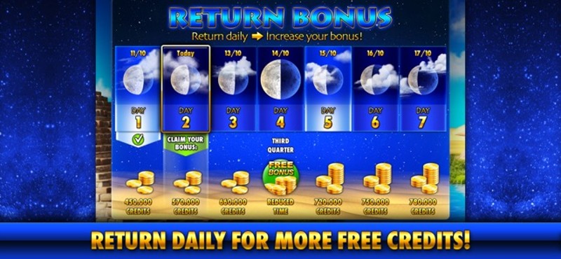 Slots - Pharaoh's Fire screenshot