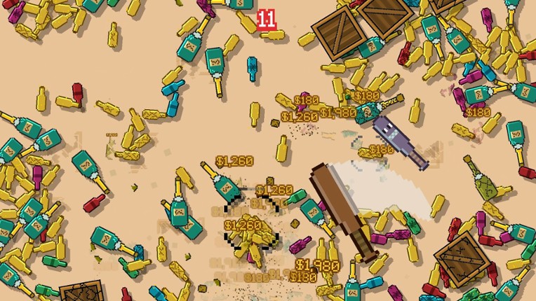 Smashing Bottles Image