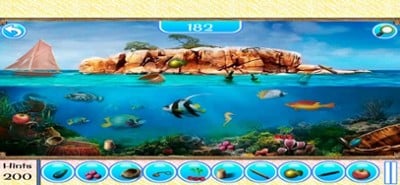 Summer Vacation Hidden Objects Image