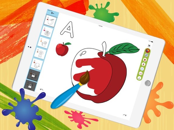 ColorKids: Coloring Book Lite. screenshot